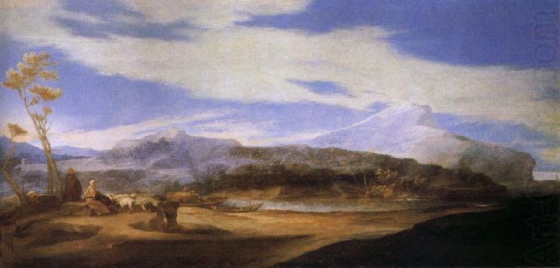 Ladnscape with Shepherds, Jusepe de Ribera